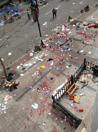 Illustration for article titled Explosions At The Boston Marathon; 3 Dead, Scores Injured